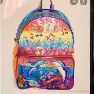 ISO Lisa Frank Clear Vinyl Dolphin Backpack